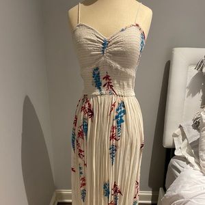 Free people never worn maxi dress